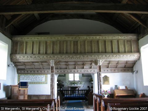 Recent Photograph of St Margaret's Church (16thC Rood Screen) (St Margarets)