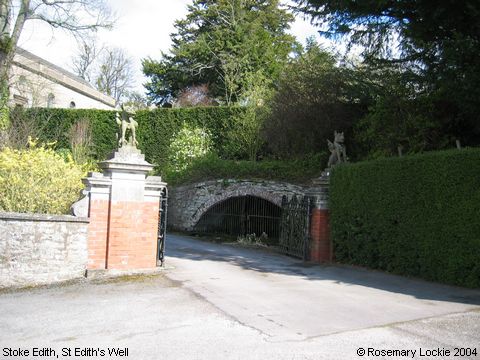 Recent Photograph of St Edith's Well (Stoke Edith)