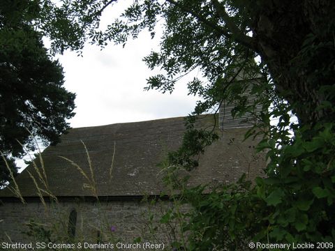Recent Photograph of St Cosmas & St Damian's Church (Rear) (Stretford)