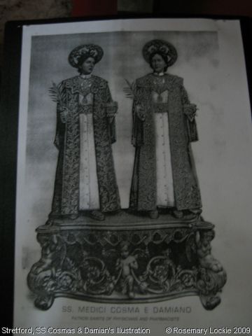 Recent Photograph of St Cosmas & St Damian's Illustration (Stretford)