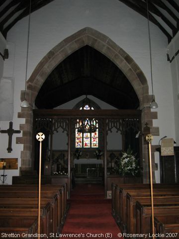 Recent Photograph of St Lawrence's Church (E) (Stretton Grandison)