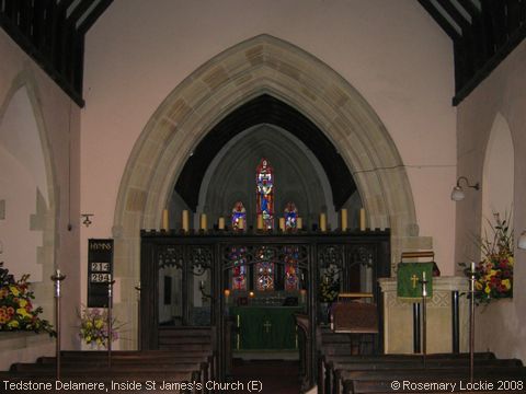 Recent Photograph of Inside St James's Church (E) (Tedstone Delamere)