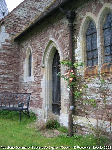 Recent Photograph of St James's Church (Door) (Tedstone Delamere)