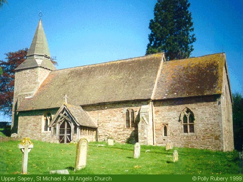 Recent Photograph of St Michael & All Angels Church (Upper Sapey)