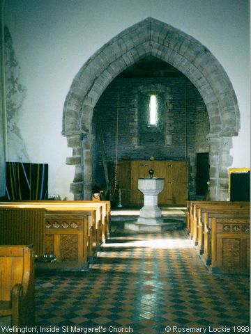 Recent Photograph of Inside St Margaret's Church (Wellington)