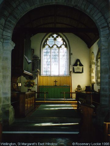 Recent Photograph of St Margaret's Church (East Window) (Wellington)