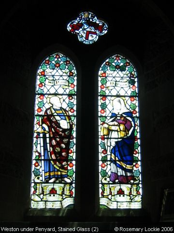 Recent Photograph of Stained Glass (2) (Weston under Penyard)