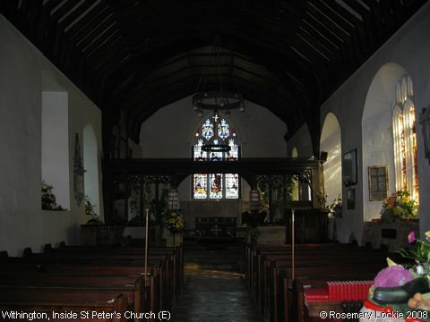 Recent Photograph of Inside St Peter's Church (E) (Withington)