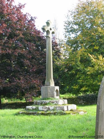 Recent Photograph of Churchyard Cross (Withington)