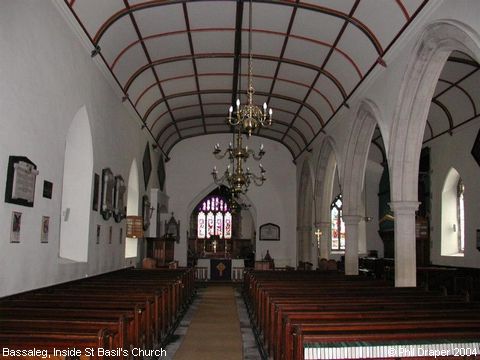 Recent Photograph of Inside St Basil's Church (Bassaleg / Basaleg)