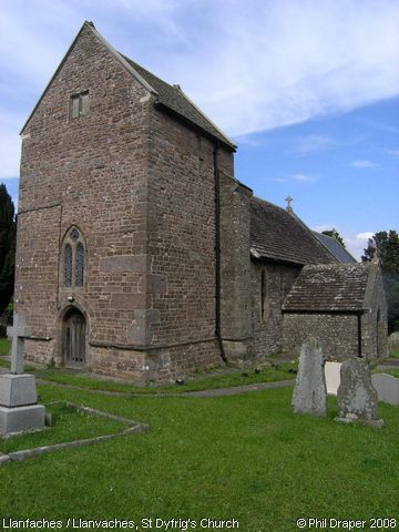 Recent Photograph of St Dyfrig's Church (Llanvaches / Llanfaches)