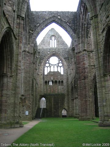 Recent Photograph of The Abbey (North Transept) (Tintern Abbey / Chapel Hill)