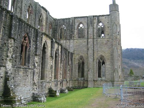 Recent Photograph of The Abbey (SW View) (Tintern Abbey / Chapel Hill)