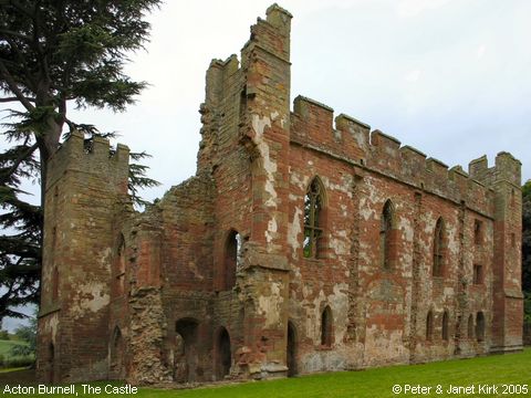 Recent Photograph of The Castle (Acton Burnell)