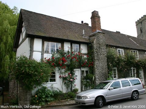 Recent Photograph of Old Cottage (Much Wenlock)