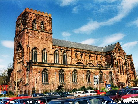 Recent Photograph of The Abbey Church (Shrewsbury)