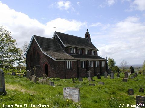 Recent Photograph of St John's Church (Alsagers Bank)