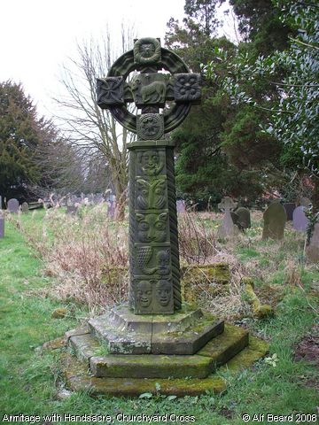 Recent Photograph of Churchyard Cross (Armitage)