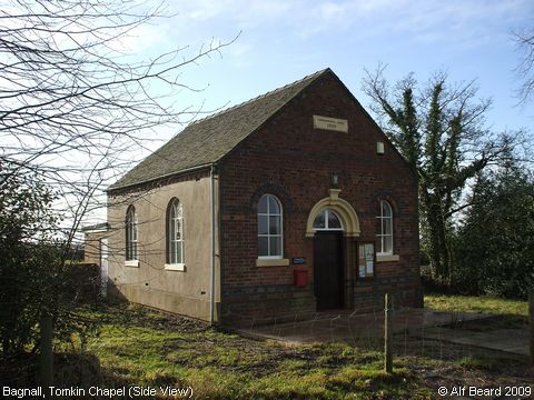 Recent Photograph of Tomkin Chapel (Side View) (Bagnall)
