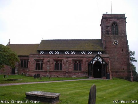 Recent Photograph of St Margaret's Church (Betley)