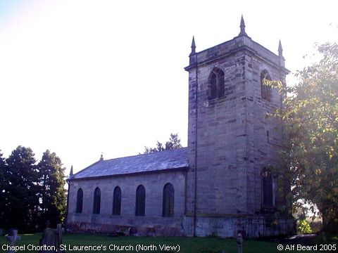 Recent Photograph of St Laurence's Church (North View) (Chapel Chorlton)