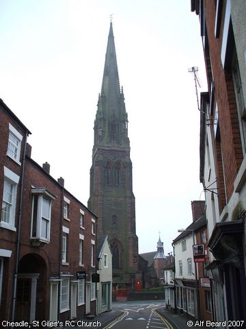 Recent Photograph of St Giles's RC Church (Cheadle)