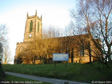 Recent Photograph of St Giles the Abbot's Church (Cheadle)