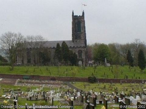 Recent Photograph of St Giles the Abbot's Church & Cemetery (Cheadle)