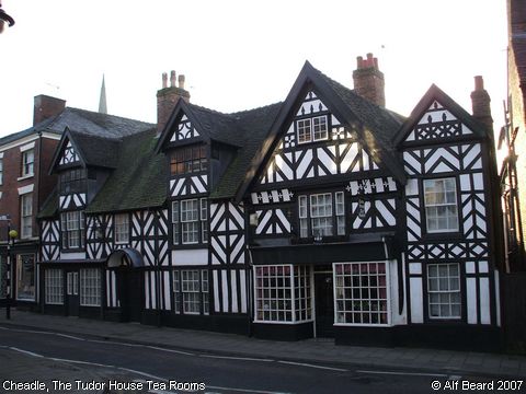 Recent Photograph of The Tudor House Tea Rooms (Cheadle)