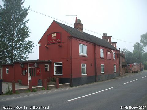 Recent Photograph of Cock Inn at Beamhurst (Checkley)