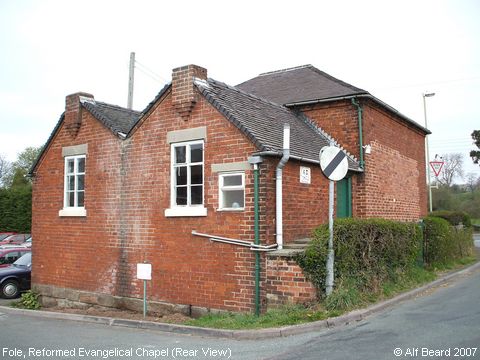 Recent Photograph of Fole Reformed Evangelical Chapel (Rear View) (Fole)