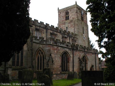 Recent Photograph of St Mary & All Saints Church (Checkley)