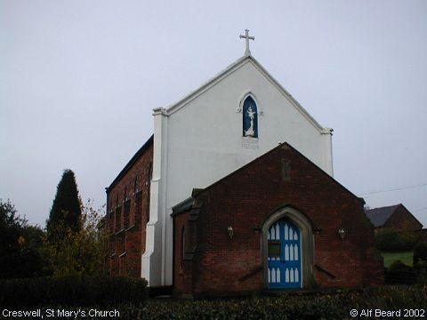 Recent Photograph of St Mary's Church (Creswell)