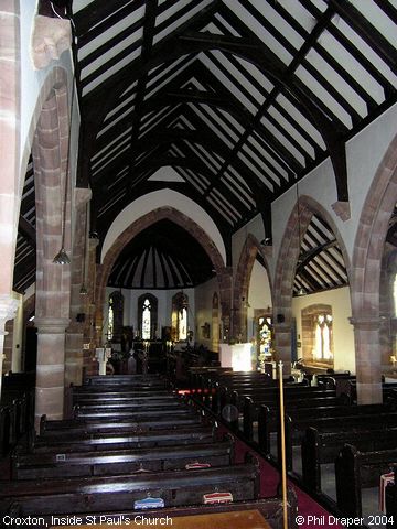 Recent Photograph of Inside St Paul's Church (Croxton)