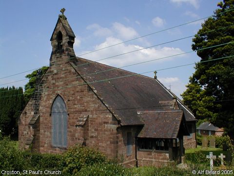 Recent Photograph of St Paul's Church (2005) (Croxton)