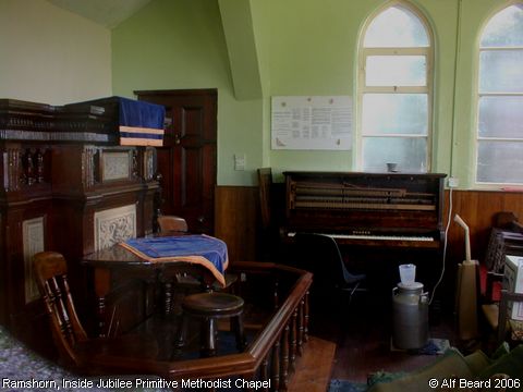Recent Photograph of Inside Jubilee Methodist Chapel (Ramshorn)