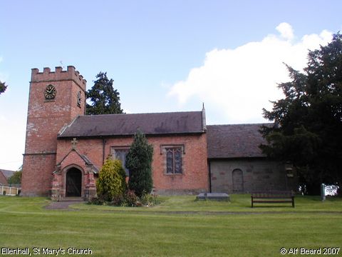 Recent Photograph of St Mary's Church (Ellenhall)