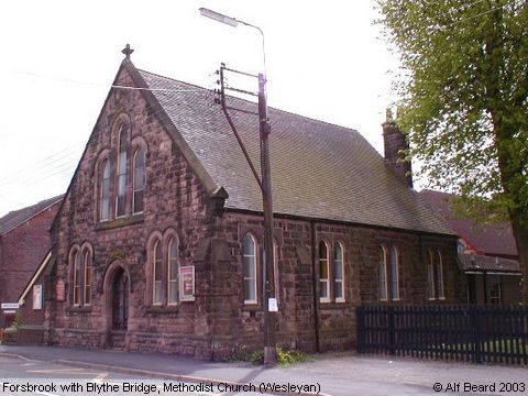 Recent Photograph of Methodist Church (Wesleyan) (Forsbrook)