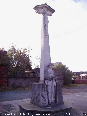 Recent Photograph of War Memorial (Forsbrook)