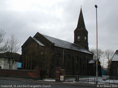Recent Photograph of St John the Evangelist's Church (Goldenhill)