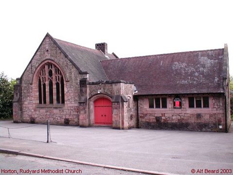 Recent Photograph of Rudyard Methodist Church (Horton)