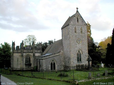 Recent Photograph of The Holy Cross Church (Ilam)