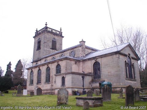 Recent Photograph of St Mary the Virgin's Church (SE View) (Ingestre)