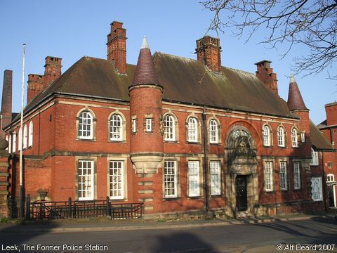 Recent Photograph of The Former Police Station (Leek)