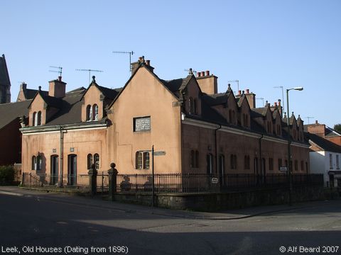 Recent Photograph of Old Houses (Dating from 1696) (Leek)