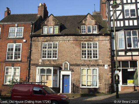 Recent Photograph of Old House (Dating from 1724) (Leek)