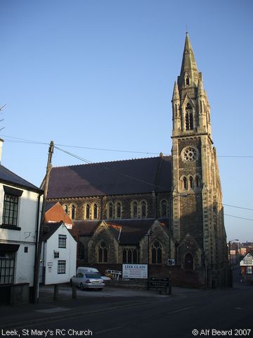 Recent Photograph of St Mary's RC Church (Leek)