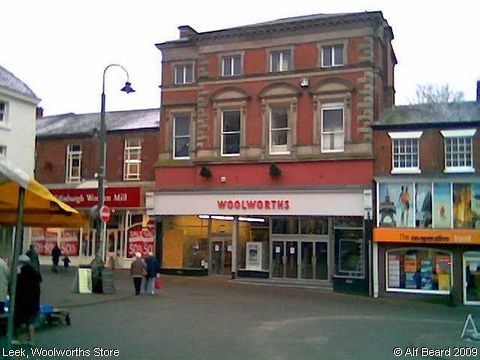 Recent Photograph of Woolworths Store (Leek)
