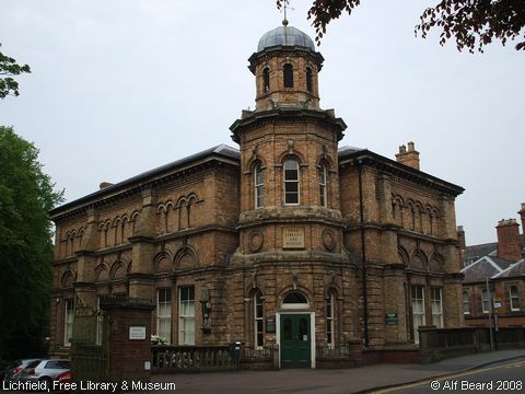 Recent Photograph of Free Library & Museum (Lichfield)