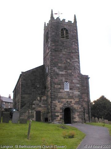 Recent Photograph of St Bartholomew's Church (Tower) (Longnor)